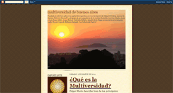 Desktop Screenshot of multiversidad-sur.blogspot.com