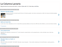 Tablet Screenshot of lacolumnalactaria.blogspot.com