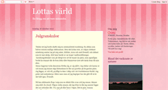 Desktop Screenshot of lottasvarld.blogspot.com