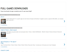 Tablet Screenshot of fullgames-downloads.blogspot.com