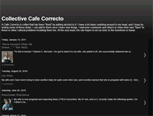 Tablet Screenshot of collectivecafecorrecto.blogspot.com