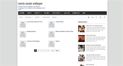 Desktop Screenshot of naruto-sasuke-wallpaper.blogspot.com