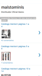 Mobile Screenshot of maistominis-maistominis.blogspot.com