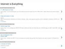 Tablet Screenshot of internetiseverything.blogspot.com