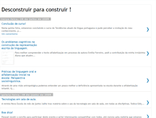 Tablet Screenshot of desconstruirpconstruir.blogspot.com