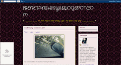 Desktop Screenshot of irenetanshinyii.blogspot.com