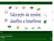 Tablet Screenshot of conversasdeeducador.blogspot.com