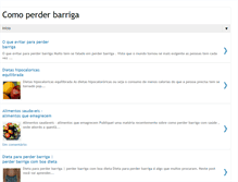 Tablet Screenshot of dietaperderabarriga.blogspot.com