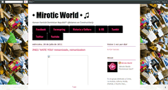 Desktop Screenshot of miroticworld.blogspot.com