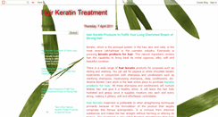 Desktop Screenshot of hairkeratin.blogspot.com