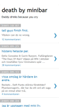 Mobile Screenshot of deathbyminibar.blogspot.com