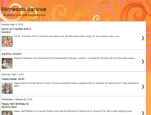 Tablet Screenshot of minnesotabarlows.blogspot.com