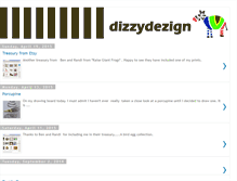 Tablet Screenshot of dizzydezign.blogspot.com