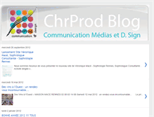 Tablet Screenshot of chrprod.blogspot.com