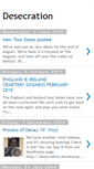 Mobile Screenshot of desecrationuk.blogspot.com