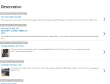 Tablet Screenshot of desecrationuk.blogspot.com