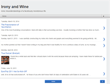 Tablet Screenshot of ironyandwine.blogspot.com