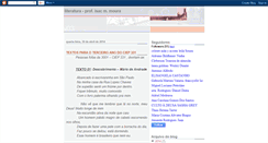 Desktop Screenshot of isacliteratura.blogspot.com