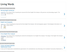 Tablet Screenshot of livingwordsproject.blogspot.com
