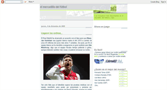 Desktop Screenshot of elmercadillodelfutbol.blogspot.com