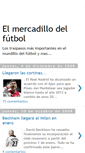 Mobile Screenshot of elmercadillodelfutbol.blogspot.com