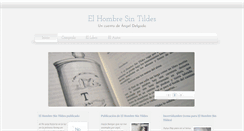 Desktop Screenshot of elhombresintildes.blogspot.com
