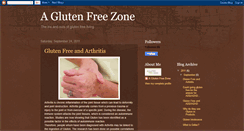 Desktop Screenshot of aglutenfreezone.blogspot.com