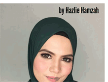 Tablet Screenshot of hazliehamzah.blogspot.com