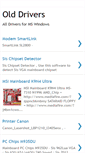 Mobile Screenshot of old-drivers.blogspot.com