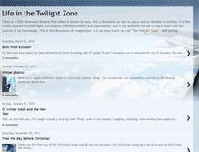 Tablet Screenshot of lifeinthetwilightzone.blogspot.com