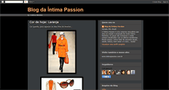 Desktop Screenshot of intimapassion.blogspot.com