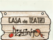 Tablet Screenshot of casadeteatrodonazefinha.blogspot.com