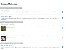 Tablet Screenshot of drogasmalignas.blogspot.com