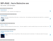 Tablet Screenshot of distinctiveone.blogspot.com