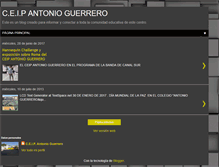 Tablet Screenshot of ceipantonioguerrero.blogspot.com