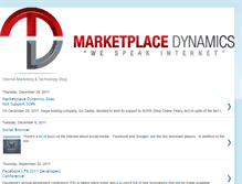 Tablet Screenshot of marketplacedynamics.blogspot.com