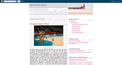 Desktop Screenshot of international-netball.blogspot.com