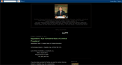 Desktop Screenshot of criminaltrialattorney.blogspot.com