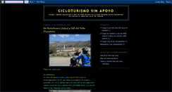 Desktop Screenshot of cicloturismosinapoyo.blogspot.com