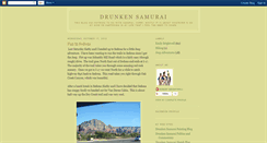Desktop Screenshot of drunkensamurai.blogspot.com