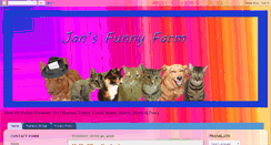 Desktop Screenshot of jansfunnyfarm.blogspot.com