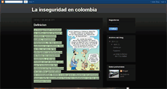 Desktop Screenshot of inseguridadc.blogspot.com