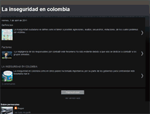 Tablet Screenshot of inseguridadc.blogspot.com