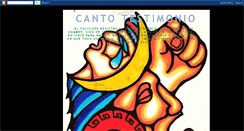 Desktop Screenshot of elcantotestimonio.blogspot.com