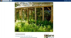 Desktop Screenshot of herbwhore.blogspot.com