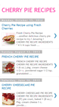 Mobile Screenshot of cherrypierecipes.blogspot.com