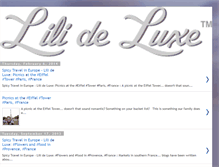 Tablet Screenshot of lilideluxe.blogspot.com