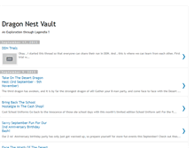 Tablet Screenshot of dragonnest-vault.blogspot.com