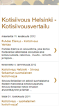 Mobile Screenshot of kotisiivoushelsinki.blogspot.com