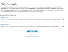 Tablet Screenshot of chileemprende.blogspot.com